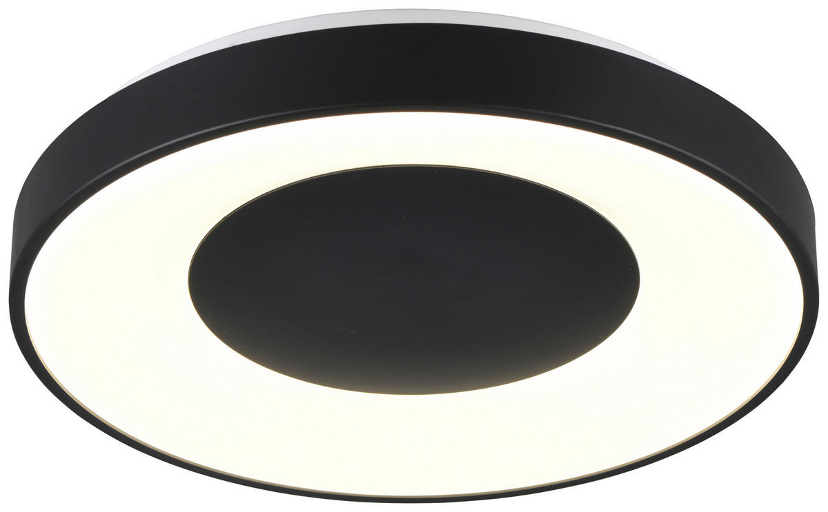 Reality Deckenleuchte P64991632 Miami schwarz Kunststoff H/D: ca. 7x38,5 cm LED-Deckenleuchte_Miami - schwarz (38,50/7,00cm) - Reality