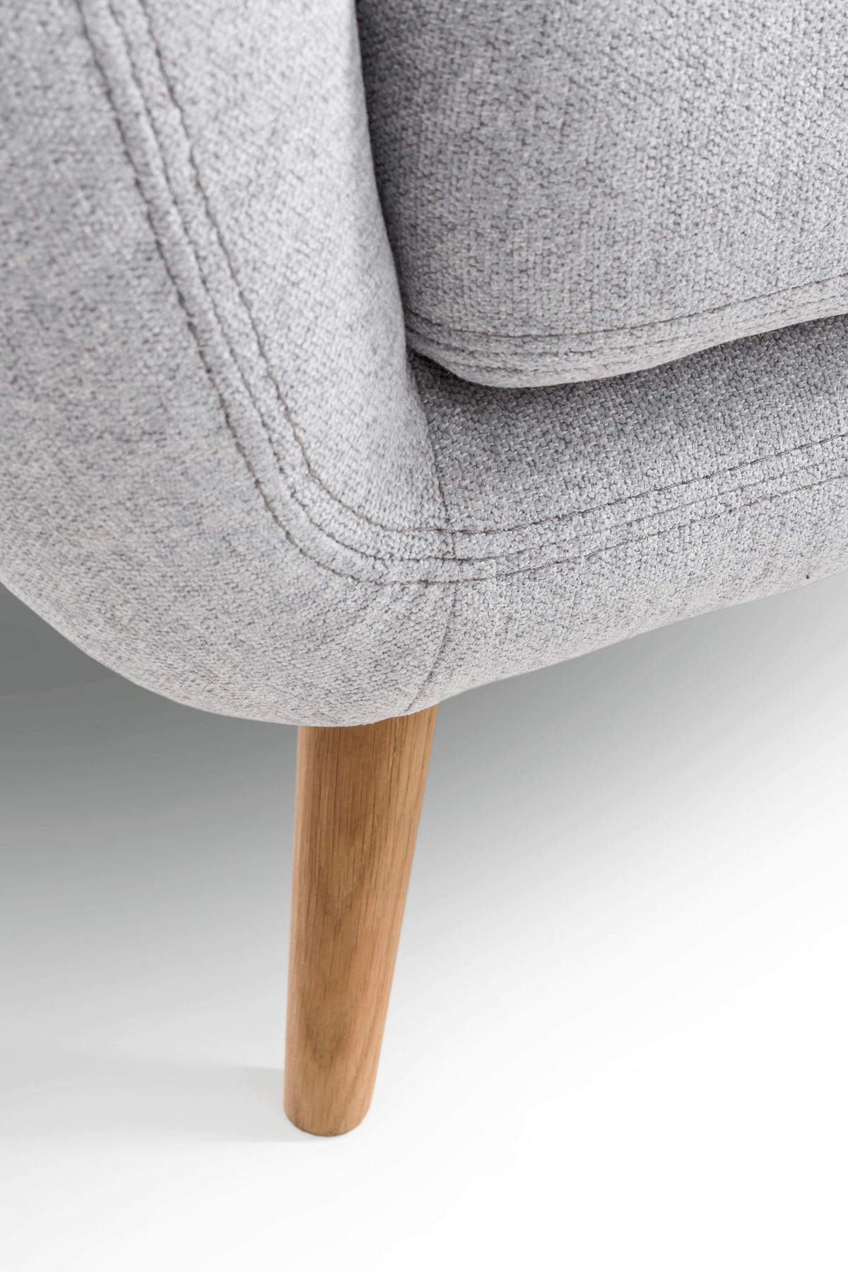 Sofa Falun hellgrau B/H/T: ca. 187x101x95 cm Falun - hellgrau (187,00/101,00/95,00cm)