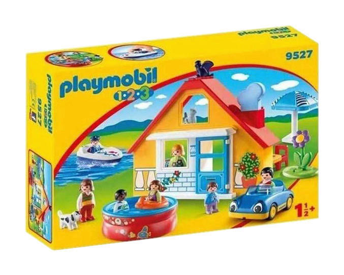 Playmobil Ferienhaus mit Pool 9527 9527 - Playmobil