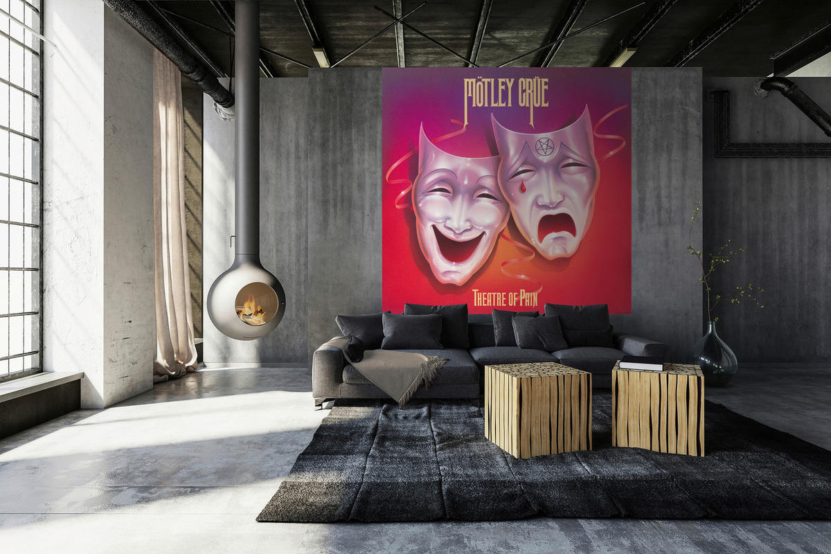 metalXmural Fototapete Theater of Pain B/H: ca. 250x250 cm Theater of Pain - (250,00/250,00cm) - metalXmural