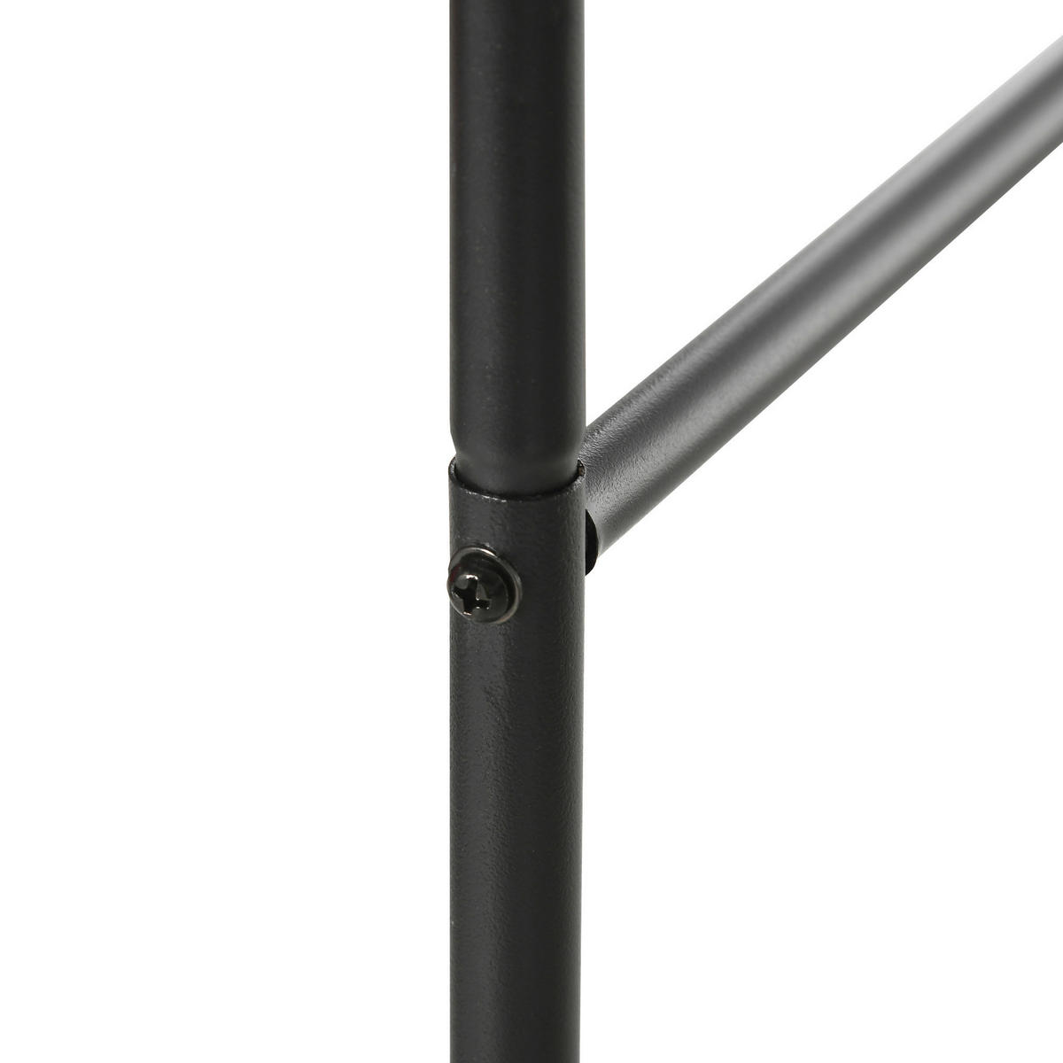 Outsunny Rosenbogen mit Metallrahmen schwarz B/H/L: ca. 40x240x140 cm Rosenbogen_mit_Metallrahmen - schwarz (140,00/40,00/240,00cm) - Outsunny