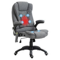 Vinsetto Massagestuhl dunkelgrau B/H/L: ca. 72x68x120 cm Massagestuhl - dunkelgrau (120,00/72,00/68,00cm) - Vinsetto