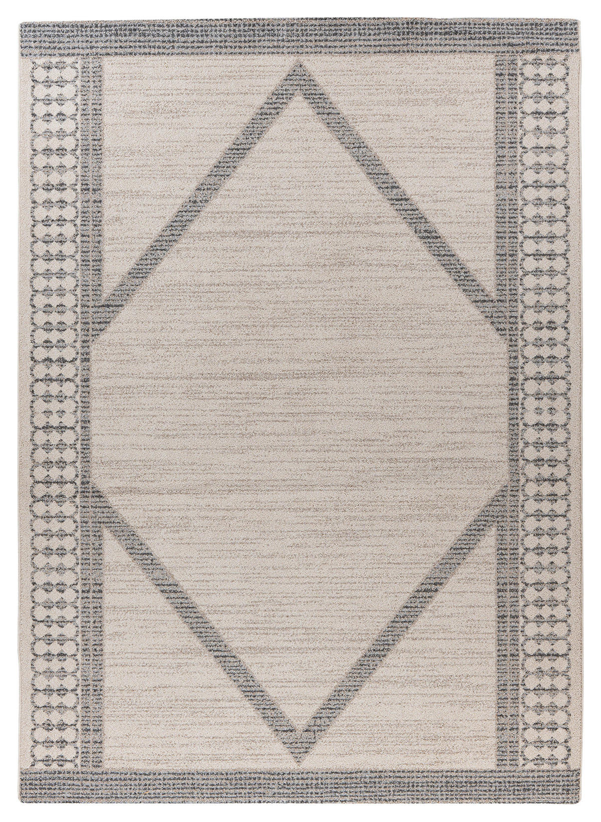 360Living Teppich Gene beige B/L: ca. 120x170 cm Gene - blau/beige (120,00/170,00cm) - 360Living