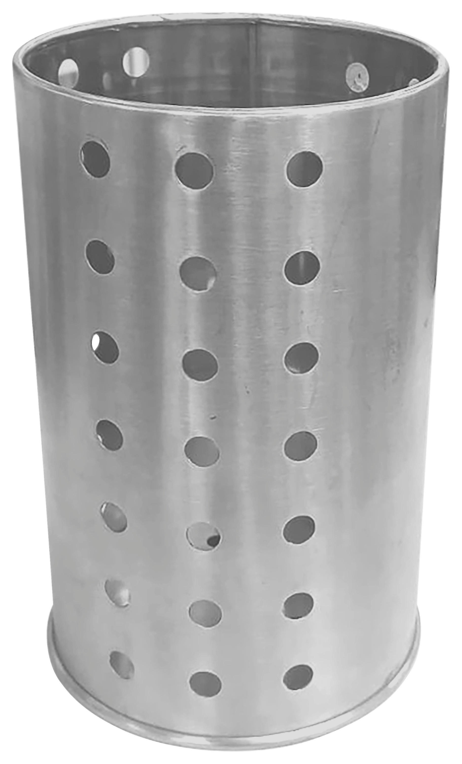 POCOline Besteckhalter silber Edelstahl H/D: ca. 14x9,5 cm Besteckhalter - silber (9,50/14,00cm) - POCOline