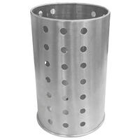 POCOline Besteckhalter silber Edelstahl H/D: ca. 14x9,5 cm Besteckhalter - silber (9,50/14,00cm) - POCOline