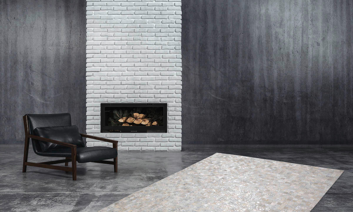 360Living Teppich Rocket grau B/L: ca. 80x150 cm Rocket - silber/grau (80,00/150,00cm) - 360Living