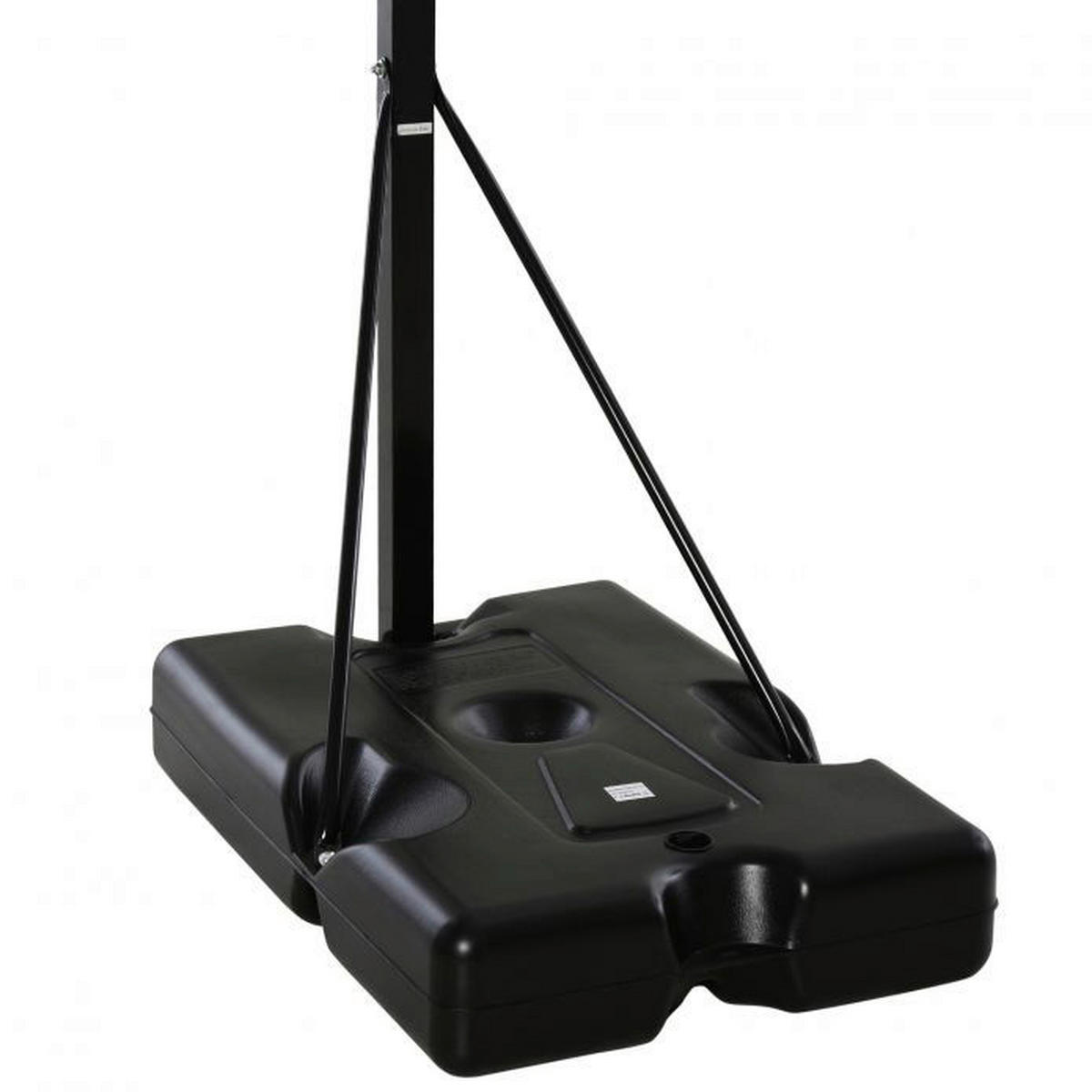 HOMCOM Basketballkorb schwarz H/L: ca. 350x86 cm Basketballkorb - schwarz (86,00cm) - HOMCOM