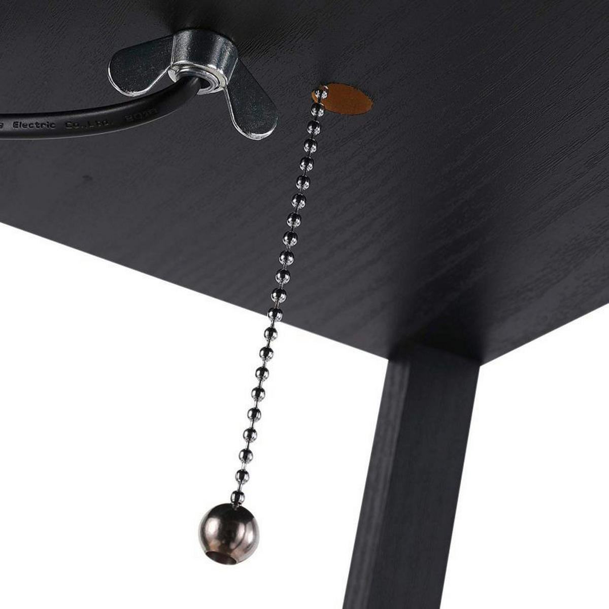 HOMCOM Stehleuchte Stehleuchte m. Regal 833-622 - schwarz (26,00/160,00/26,00cm) - HOMCOM