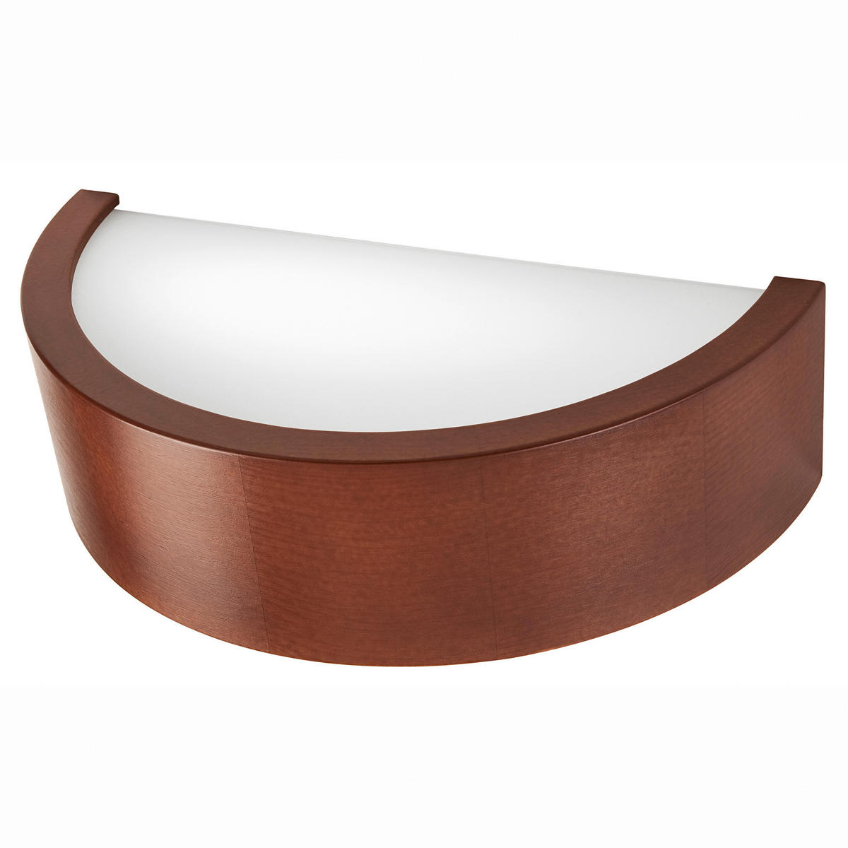 Lamkur Wandleuchte rustikal Glas Holz B/H/L: ca. 20x14x30 cm E27 1 Brennstellen Eveline - rustikal (30,00/20,00/14,00cm) - Lamkur