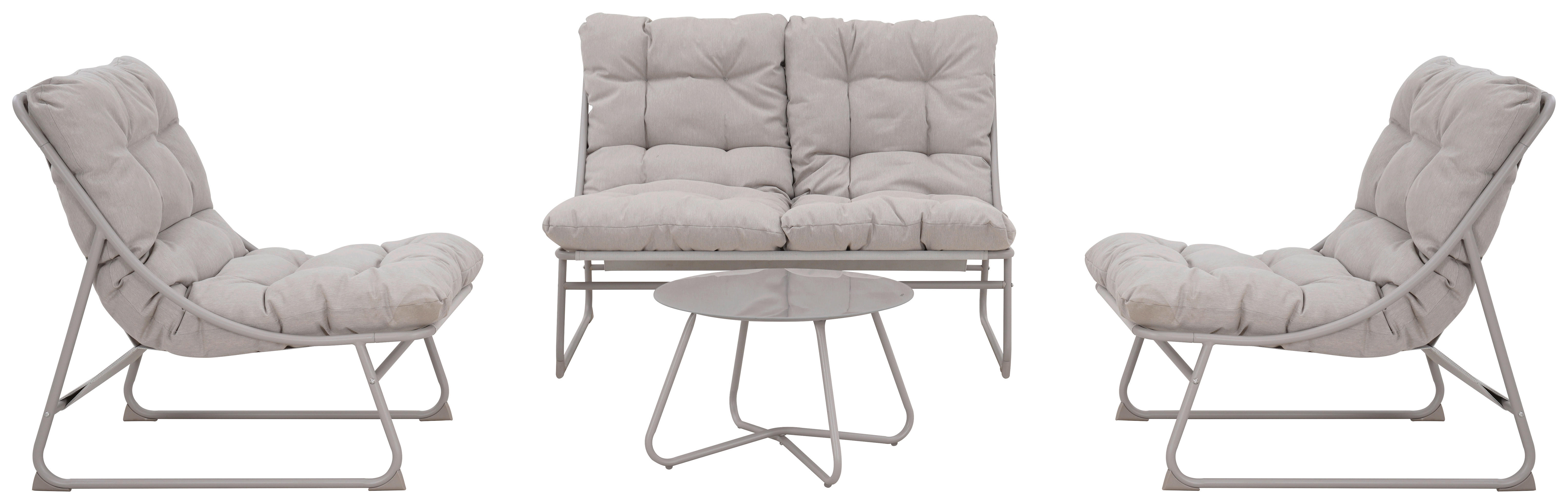 POCOline Gartensitzgruppe beige Textilene Gartensitzgruppe_Samba_4tlg. - beige - POCOline