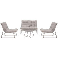 POCOline Gartensitzgruppe beige Textilene Gartensitzgruppe_Samba_4tlg. - beige - POCOline