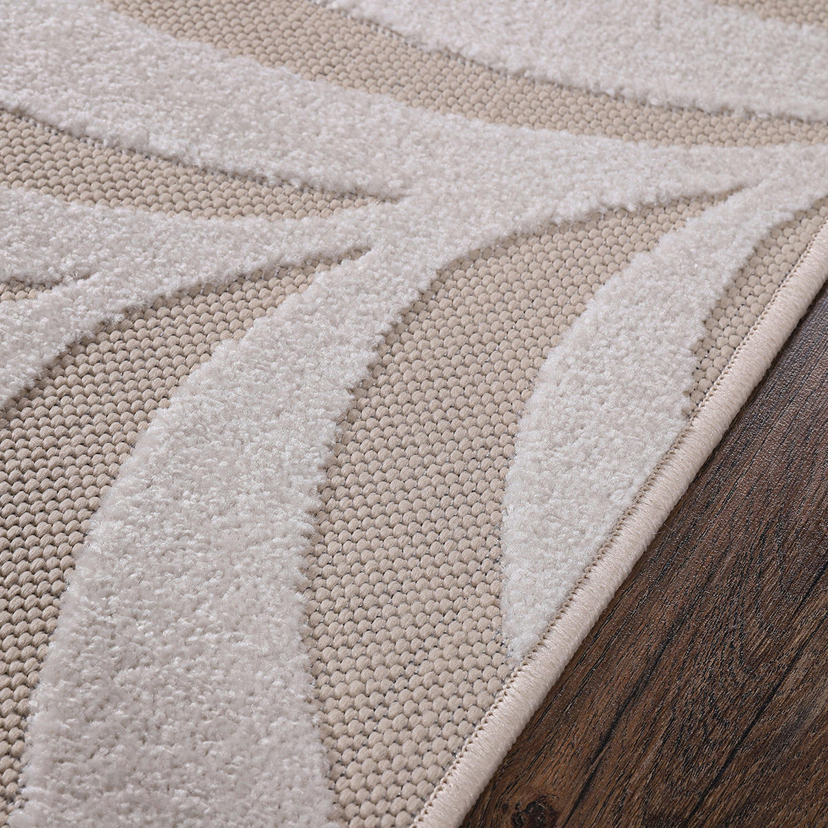 Sanat Outdoorteppich FLORAL creme B/L: ca. 160x230 cm FLORAL - creme (160,00/230,00cm) - Sanat