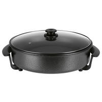 GOURMETmaxx Elektrische Party-Pfanne schwarz Edelstahl B/H/L: ca. 13,2x43,1x43,1 cm Elektrische_Party-Pfanne - schwarz (43,10/13,20/43,10cm) - GOURMETmaxx