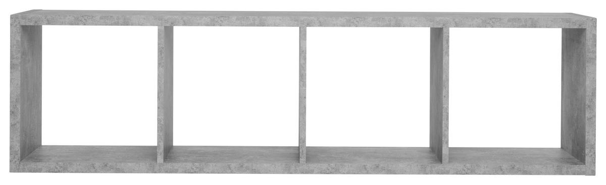 Raumteiler Max Beton Optik B/H/T: ca. 38x141x33 cm Max - (38,00/141,00/33,00cm)