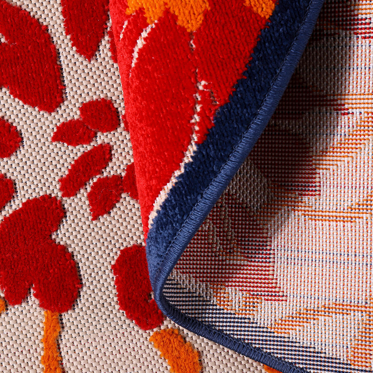 Sanat Outdoorteppich FLORAL bunt B/L: ca. 120x120 cm FLORAL - bunt (120,00/120,00cm) - Sanat