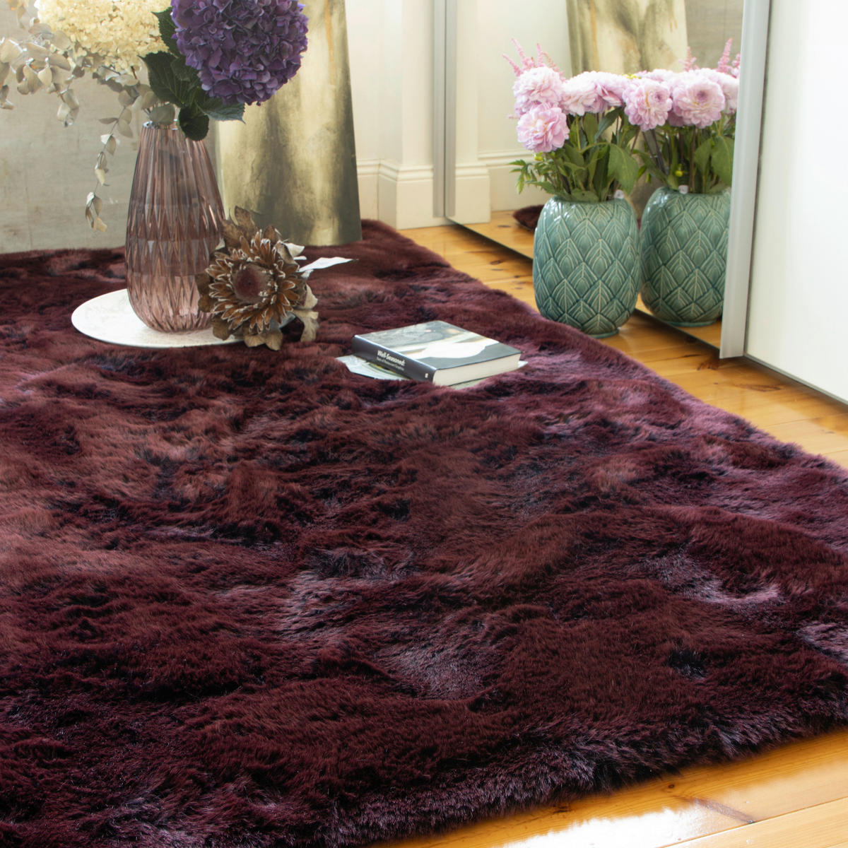 Obsession Teppich My Sonnet rot B/L: ca. 60x110 cm My Sonnet - rot (60,00/110,00cm) - Obsession