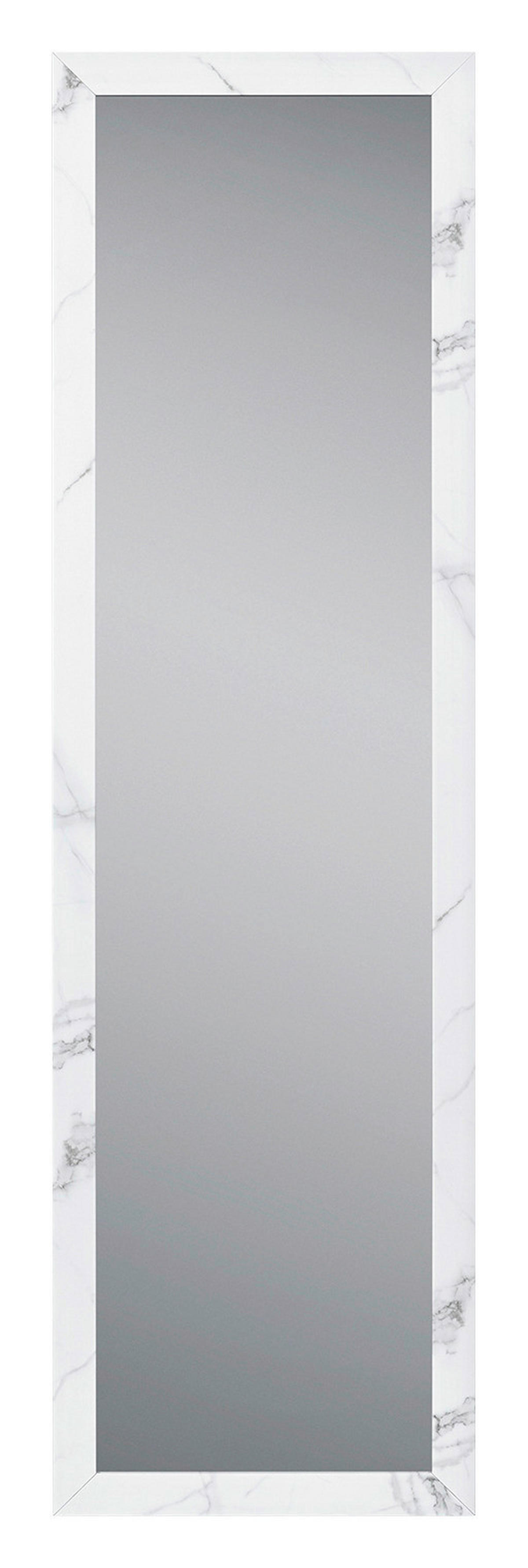 Türhängespiegel Babsy weiß Marmor Optik B/H/T: ca. 37x127x2 cm Babsy - weiß (37,00/127,00/2,00cm)