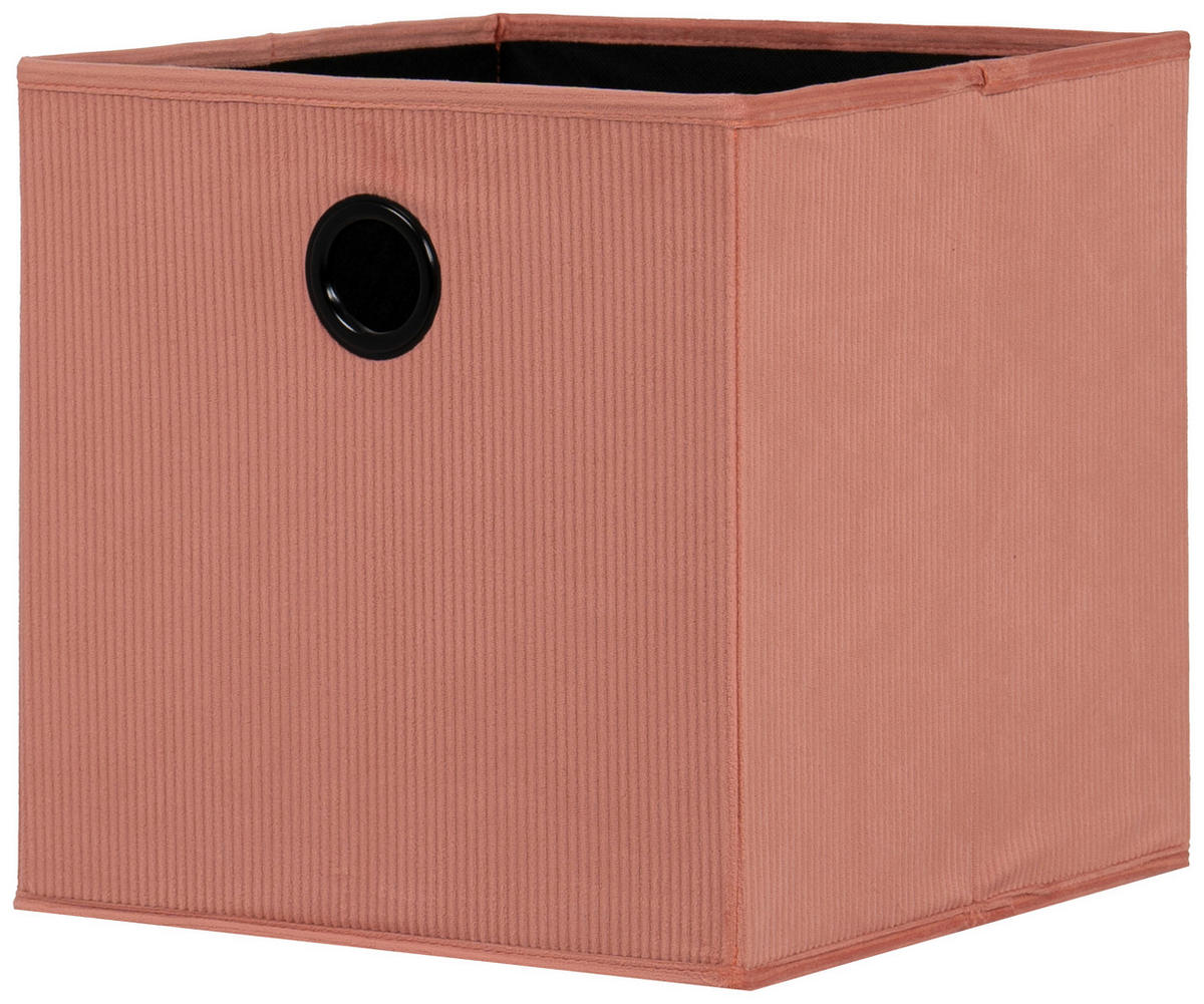 Stoffbox apricot B/H/T: ca. 32x32x32 cm Stoffbox_1 3756 - apricot (32,00/32,00/32,00cm)