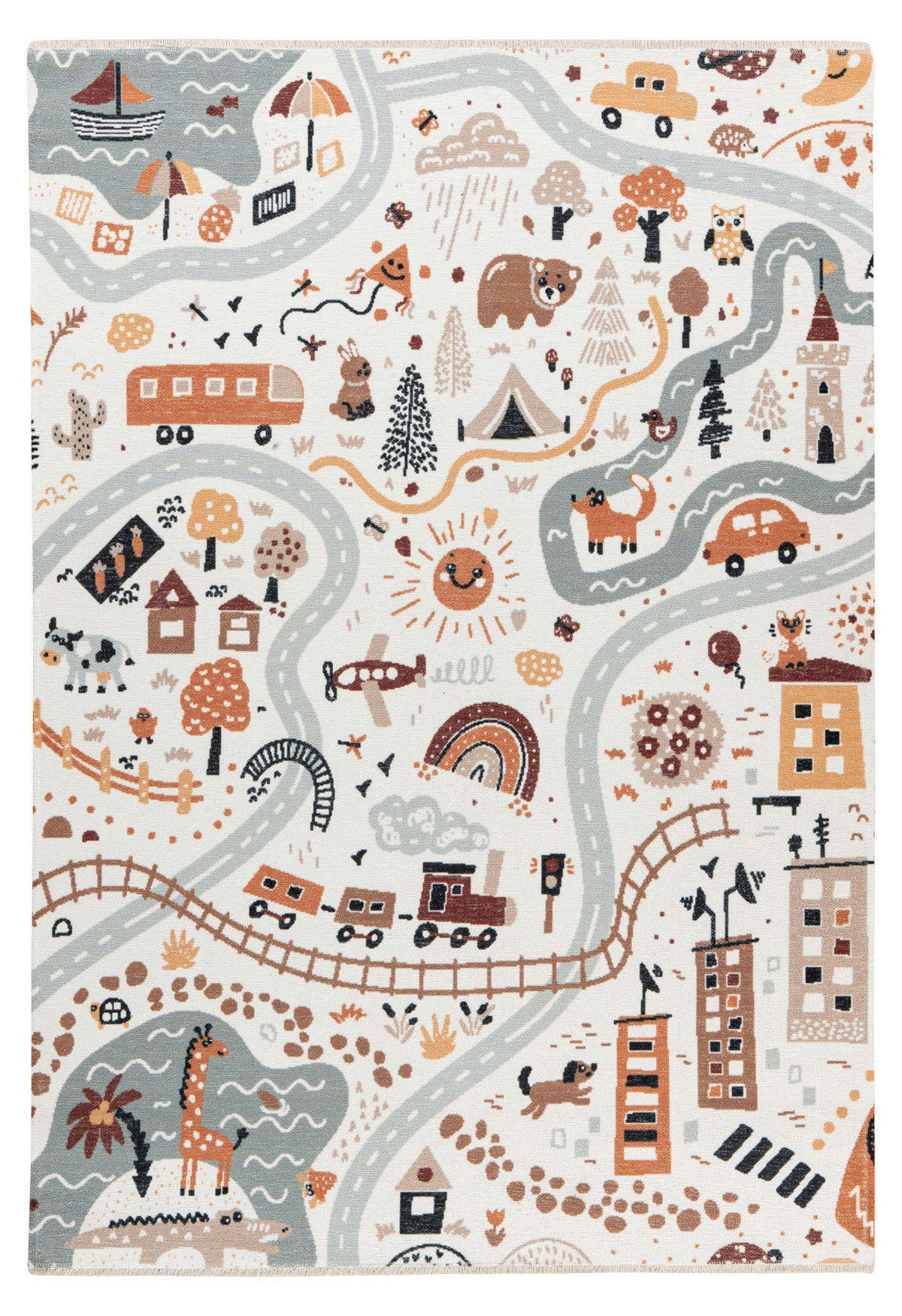 Obsession Teppich My Jonah bunt B/H/L: ca. 115x0,6x170 cm My Jonah - bunt (170,00/115,00/0,60cm) - Obsession