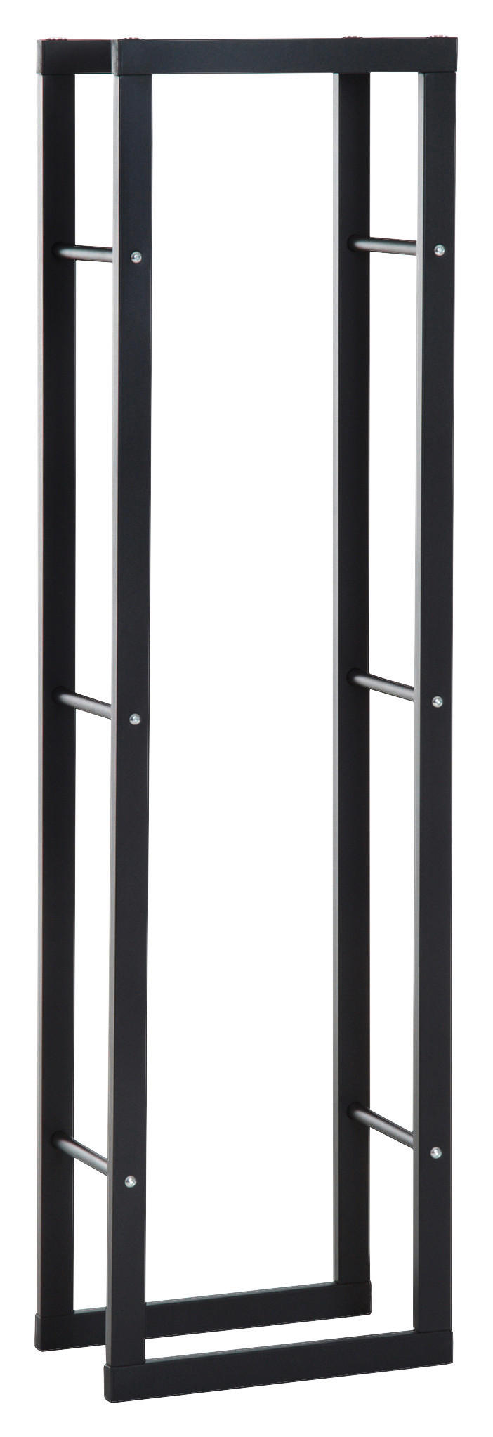 HOMCOM Kaminholzständer schwarz B/H/T: ca. 40x150x25 cm Kaminholzständer 820-147 - schwarz (40,00/150,00/25,00cm) - HOMCOM