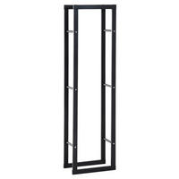 HOMCOM Kaminholzständer schwarz B/H/T: ca. 40x150x25 cm Kaminholzständer 820-147 - schwarz (40,00/150,00/25,00cm) - HOMCOM