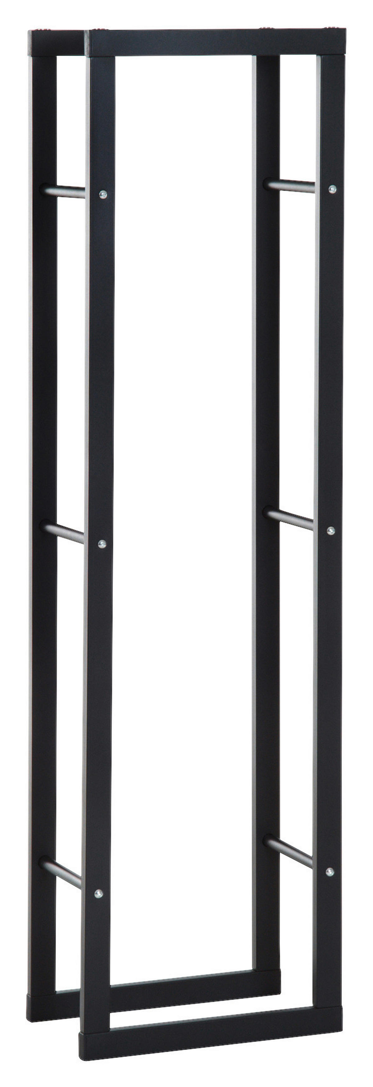 HOMCOM Kaminholzständer schwarz B/H/T: ca. 40x150x25 cm Kaminholzständer 820-147 - schwarz (40,00/150,00/25,00cm) - HOMCOM