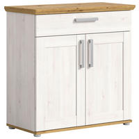 Schuhschrank Verona Sibiu Lärche Nachbildung Eiche Artisan Nachbildung B/H/T: ca. 90x88x37 cm Verona - Eiche (90,00/88,00/37,00cm) - xonox.home