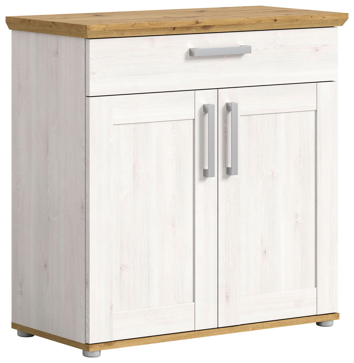 Schuhschrank Verona Sibiu Lärche Nachbildung Eiche Artisan Nachbildung B/H/T: ca. 90x88x37 cm Verona - Eiche (90,00/88,00/37,00cm) - xonox.home
