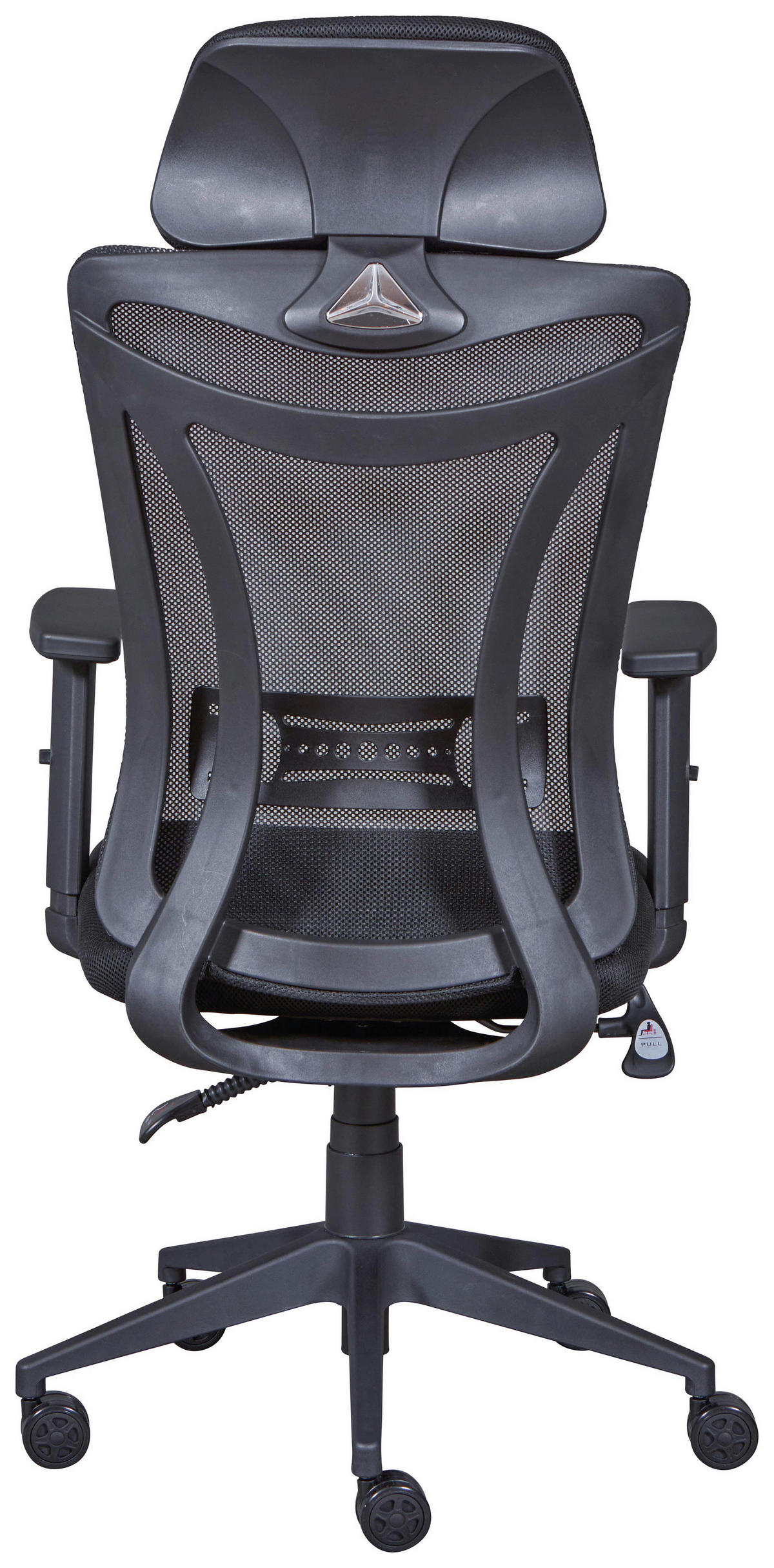 Drehstuhl XL Administrator schwarz Textil XL Administrator - schwarz (61,00/88,00/125,00cm) - Inter Link
