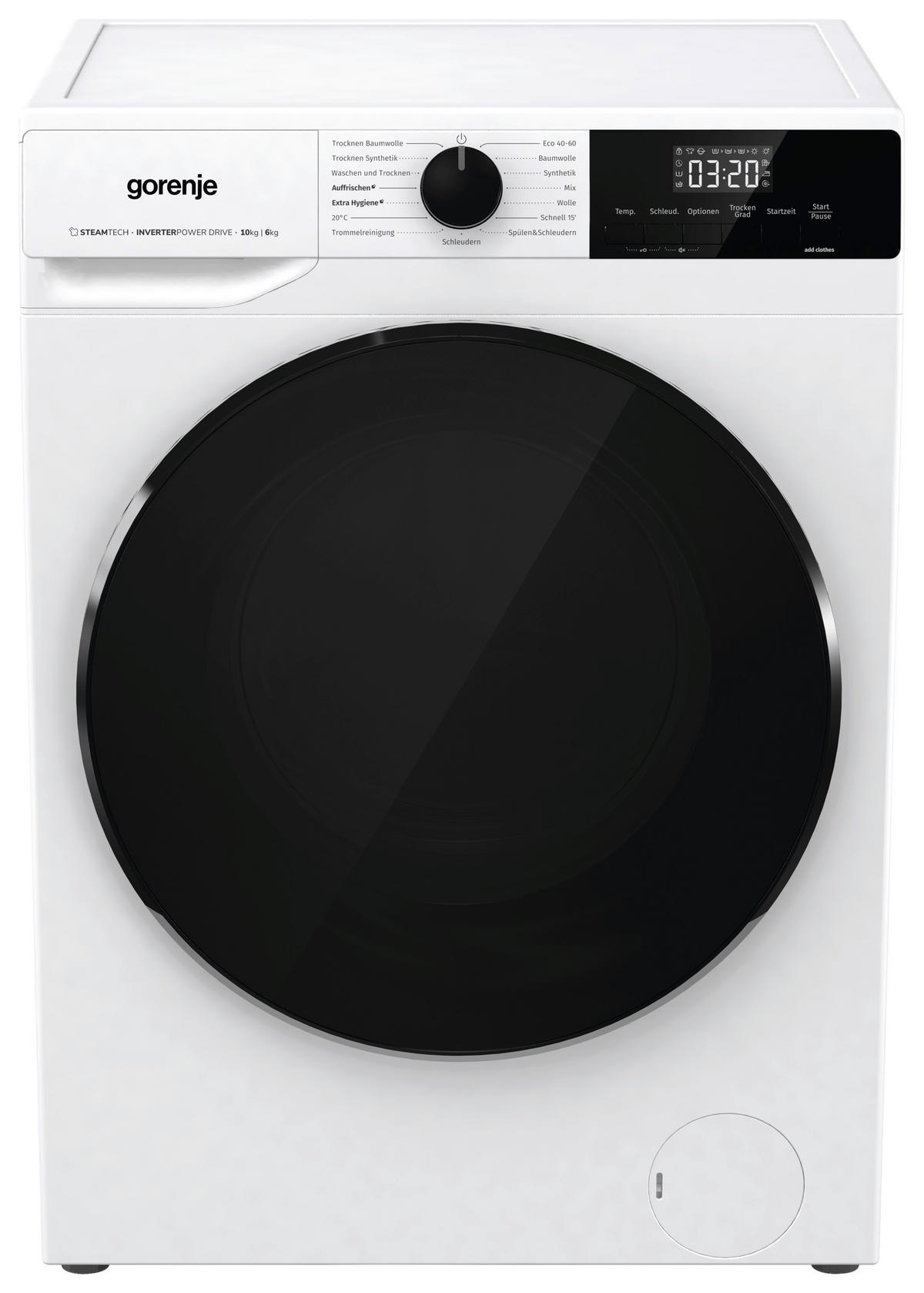 Gorenje Wäschetrockner WD2A164ADPS/DE weiß B/H/T: ca. 59,5x84,5x61 cm ca. 10 kg Waschtrockner WD2A164ADPS/DE - weiß (59,50/84,50/61,00cm) - Gorenje