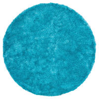 Kayoom Hochflorteppich Diamond 725  blaugrün B/H/L: ca. 160x4x160 cm Diamond 725 -  blaugrün (160,00/160,00/4,00cm) - Kayoom