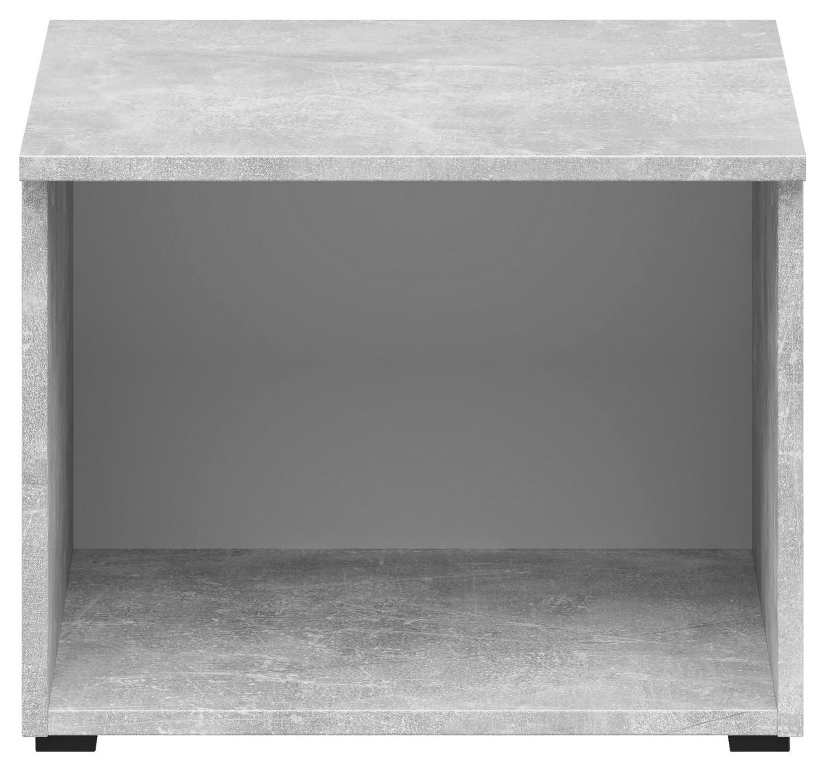 Aufsatz Multi-Stauraum Typ 9 Beton Optik B/H/T: ca. 45x35x40 cm Multi-Stauraum Typ 9 - Beton (45,00/35,00/40,00cm)