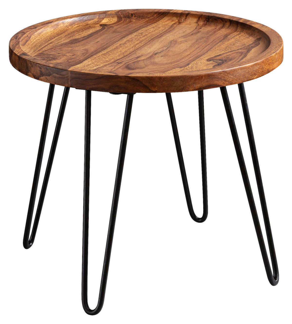Couchtisch braun H: ca. 40 cm Couchtisch - braun (40,00cm) - Wohnling