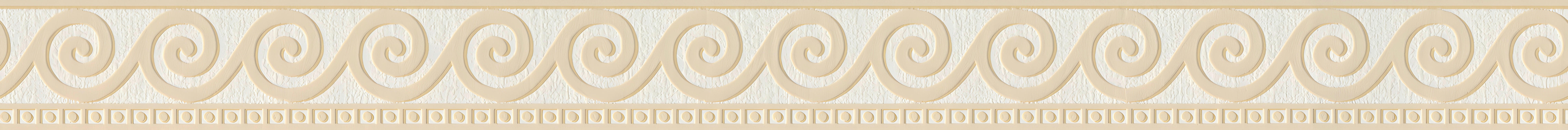 A.S.Creation Bordüre beige weiß B/H/D: ca. 5x500x8 cm Bordüre_selbstklebend - beige/weiß (8,00/500,00cm) - A.S.Creation