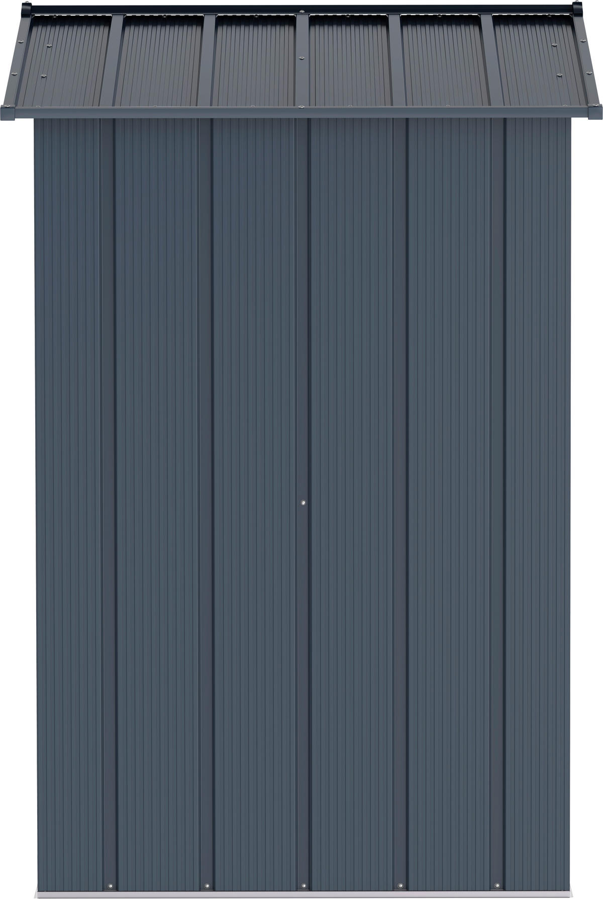 VCM Gerätehaus anthrazit B/H/L: ca. 202x181x113 cm Gerätehaus mit Schiebetür - anthrazit (113,00/202,00/181,00cm) - VCM