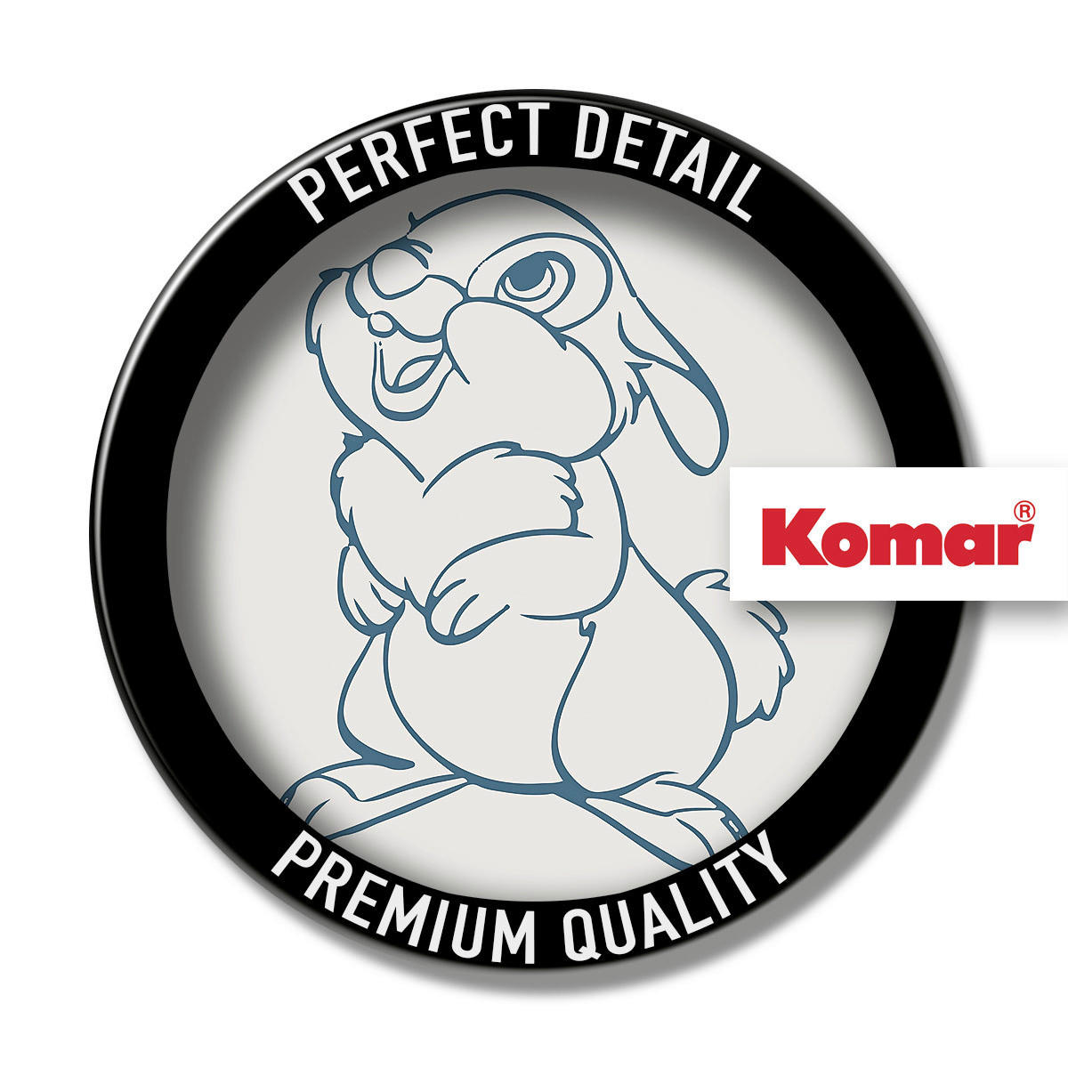 Komar Poster Hey Thumper Disney B/L: ca. 50x70 cm Hey Thumper - (50,00/70,00cm) - Komar