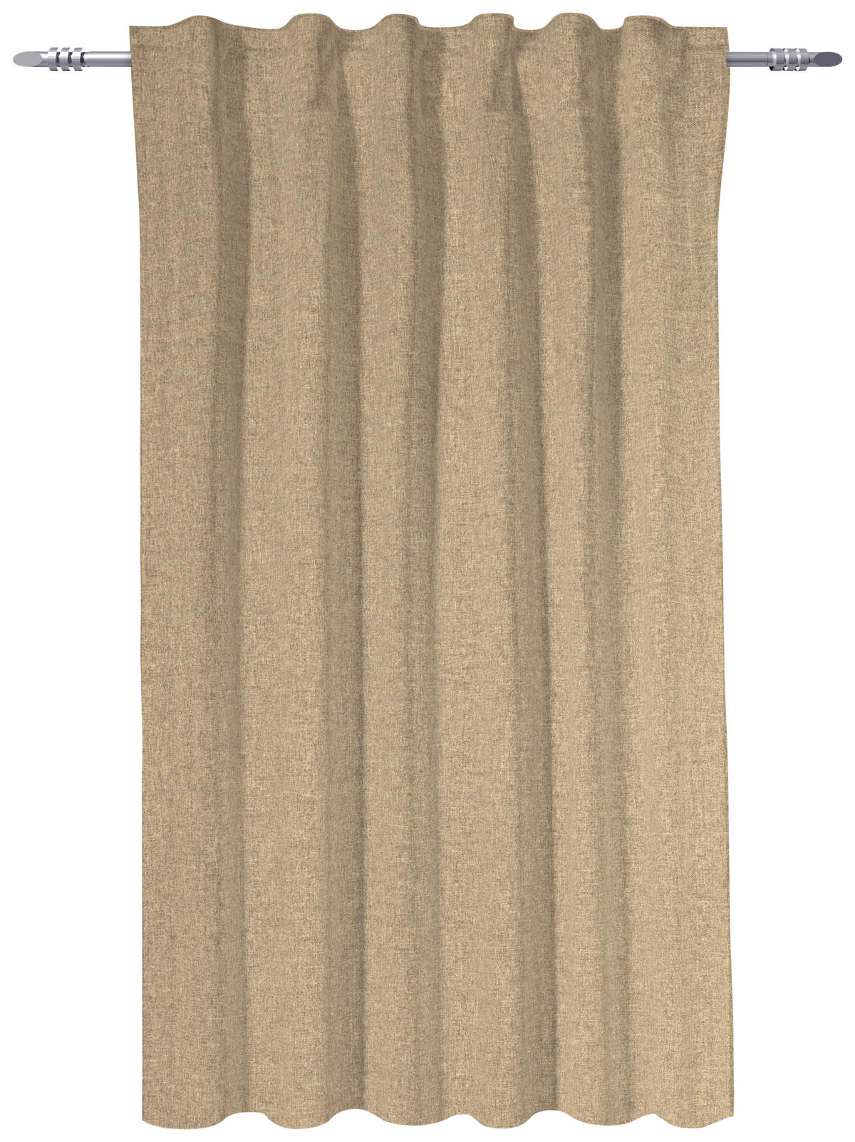 Kombivorhang Ulrich sand B/L: ca. 135x175 cm Ulrich - sand (135,00/175,00cm) - POCOline