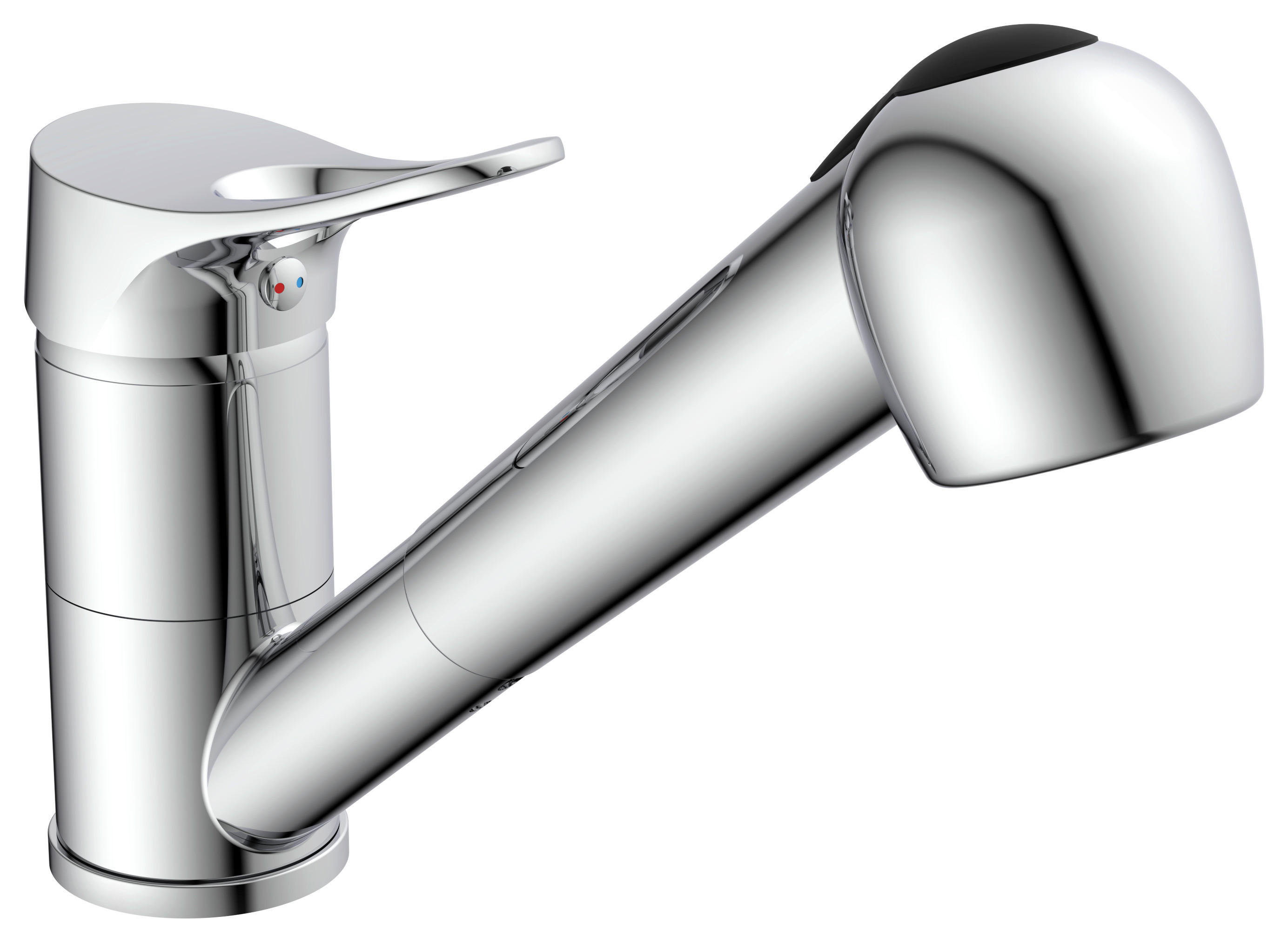 Spültisch-Armatur Verona Niederdruck Chrom Spültischarmatur_Verona chrom - Chrom (5,00/17,00/24,00cm) - Eisl