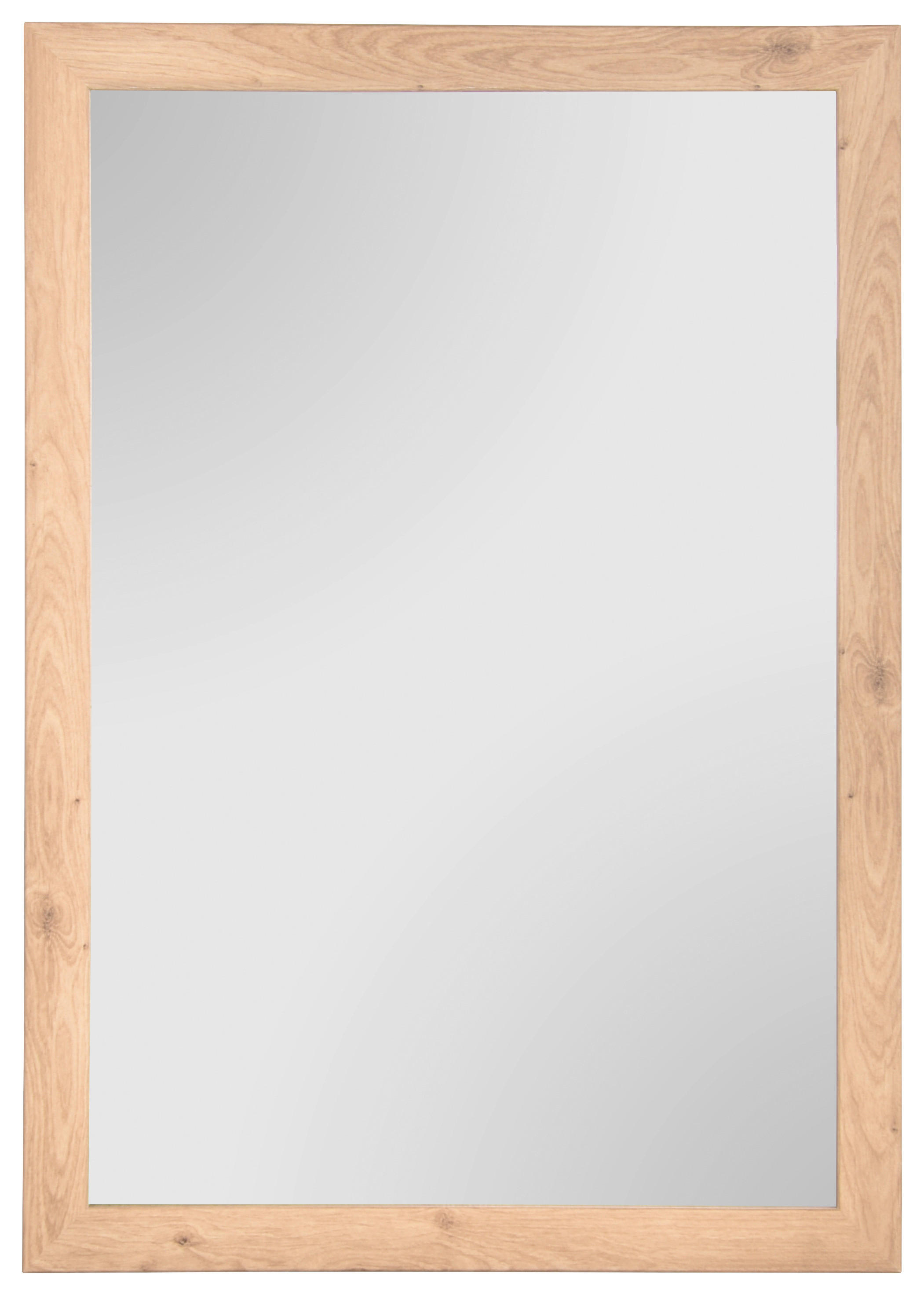 Mirrors&More Rahmenspiegel KIM Eiche Artisan B/H/T: ca. 48x68x2 cm KIM - Eiche (48,00/68,00/2,00cm) - Mirrors&More