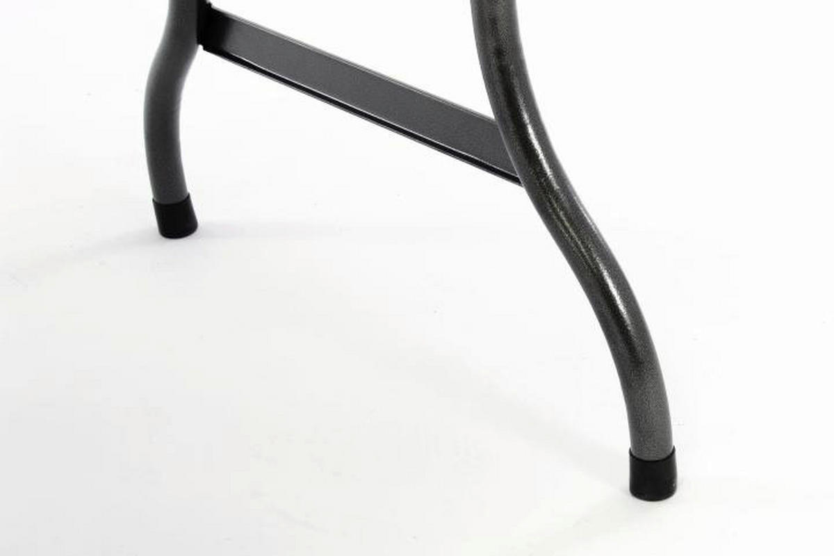 VCM Klapptisch schwarz Metall B/H/L: ca. 75x70x180 cm Klapptisch - schwarz (180,00/75,00/70,00cm) - VCM