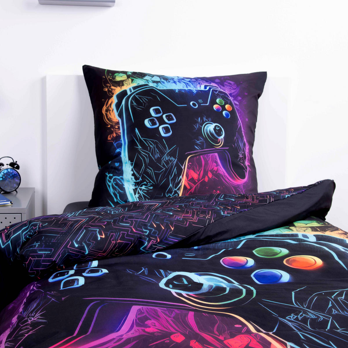 Bettwäsche Renforce Bettwäsche Gaming - bunt - Young Collection