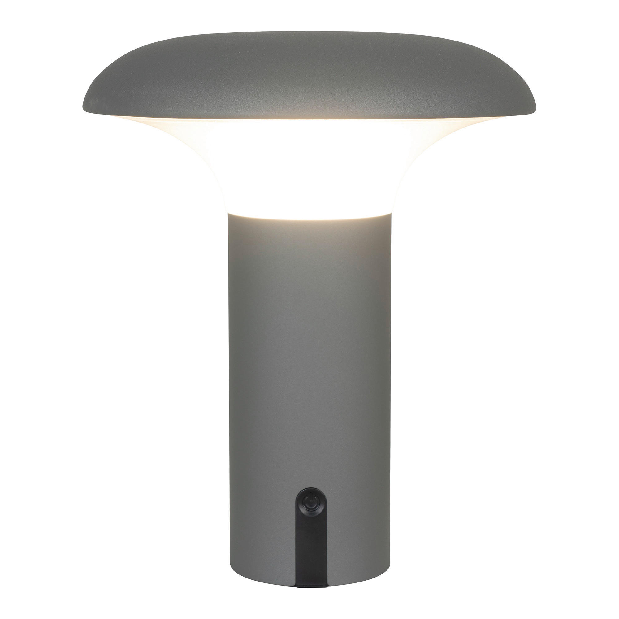 Housenordic Tischleuchte Ramsey grau Polypropylen H/D: ca. 21x17 cm Ramsey - grau (17,00/21,00cm) - Housenordic