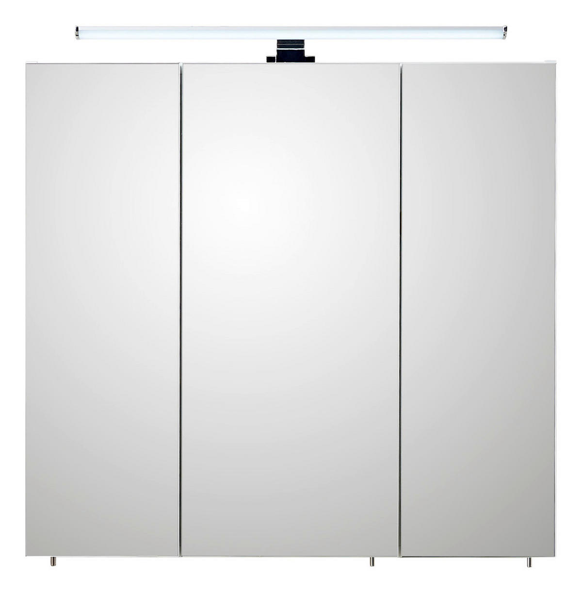 Lichtspiegel Quickset 360 weiß glanz B/H/T: ca. 75x70x20 cm Quickset 360 - weiß (75,00/70,00/20,00cm) - Pelipal