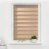 Doppelrollo Duo taupe B/L: ca. 45x150 cm Duo - taupe (45,00/150,00cm) - LICHTBLICK