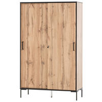 Hochschrank Serie 2000 Eiche Landhaus Nachbildung B/H/T: ca. 100,1x163,8x41 cm Serie 2000 - Eiche (100,10/163,80/41,00cm) - Möbelpartner