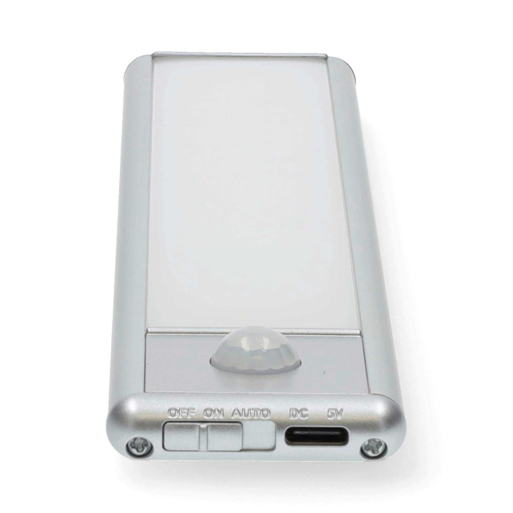 Nedis Schrankleuchte silber Aluminium Polycarbonat B/H/L: ca. 4x20,5x1,4 cm Schrankleuchte_Nedis - silber (1,40/4,00/20,50cm) - Nedis