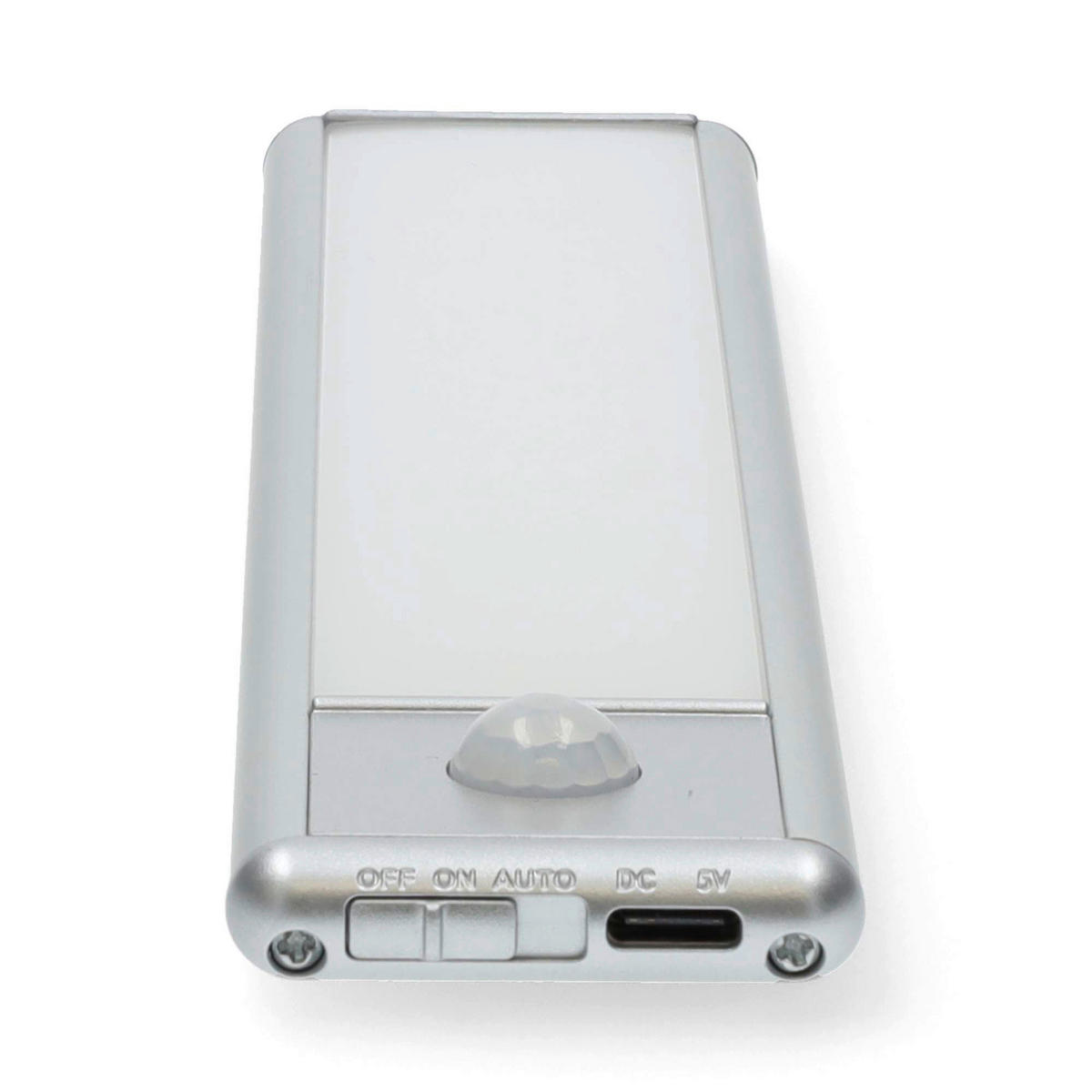 Nedis Schrankleuchte silber Aluminium Polycarbonat B/H/L: ca. 4x20,5x1,4 cm Schrankleuchte_Nedis - silber (1,40/4,00/20,50cm) - Nedis