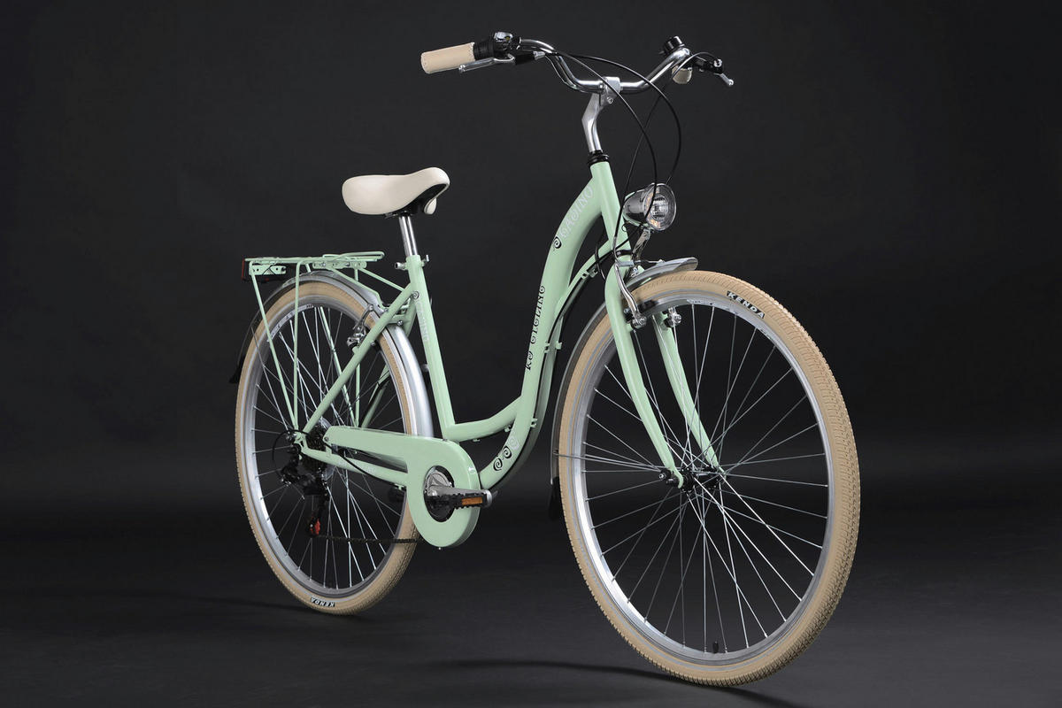 KS-Cycling City-Bike Casino Casino 715C 28 Zoll Rahmenhöhe 48 cm 6 Gänge mint mint ca. 28 Zoll Casino - mint - KS-Cycling