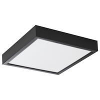 Nowa LED-Deckenleuchte 61043008 schwarz Kunststoff B/H/T: ca. 30x3,6x30 cm PUCCY - schwarz (30,00/3,60/30,00cm) - Nowa