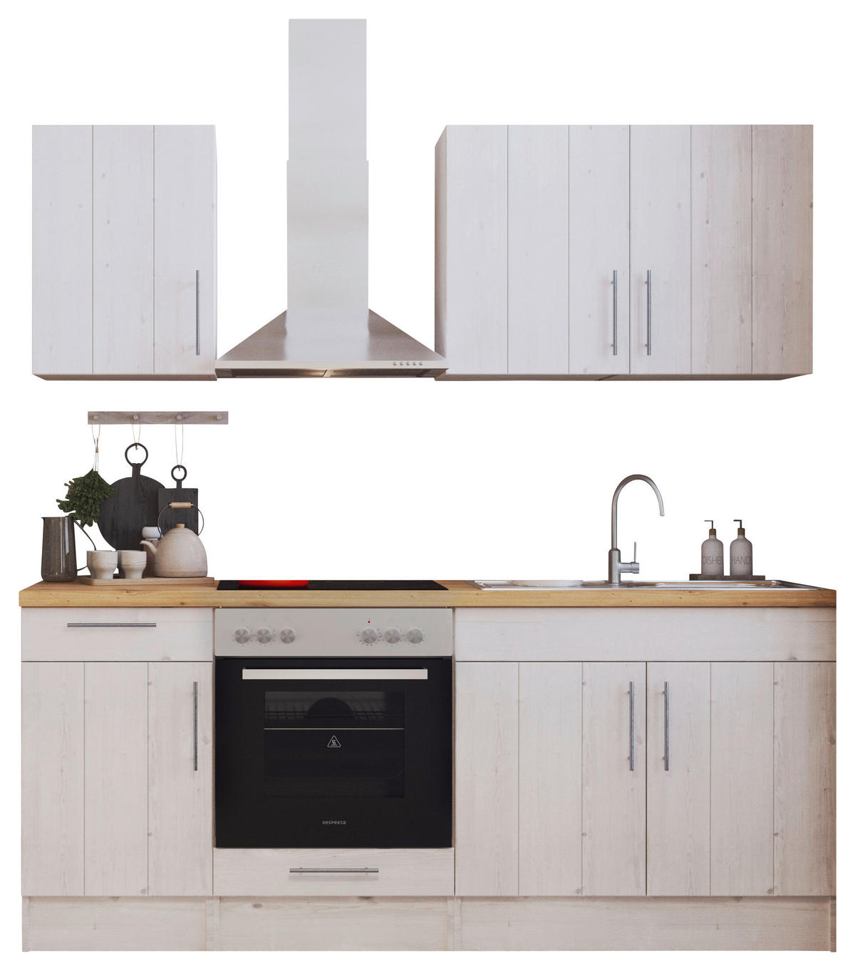 Respekta Küchenblock Premium B/H/T: ca. 210x211x60 cm Premium - (210,00/211,00/60,00cm) - Respekta
